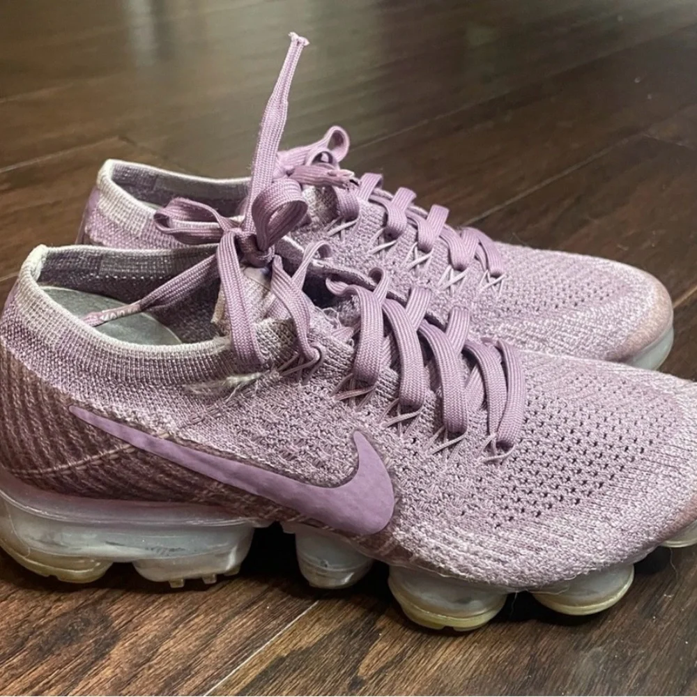 Nike Air Vapormax Flyknit Violet Dust Purple Sneakers 849557-500 Womens Size 8.5 - Picture 8 of 8